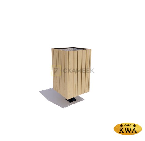 Урна «Эстель» на ножке (лиственница)