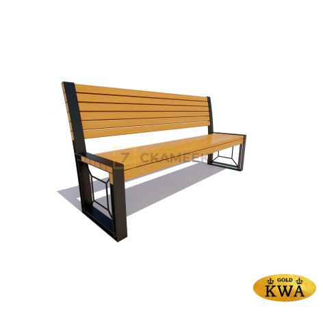 Скамейка «Бавария» (1,8 ангарская сосна)