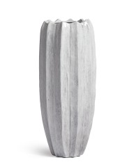 Кашпо TREEZ Effectory Aura Высокая Кашпо-ваза Жемчужный лак д-45 см, в-135 см 1/1