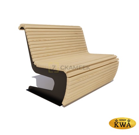 Скамейка «Сквер» (0,6 лиственница)