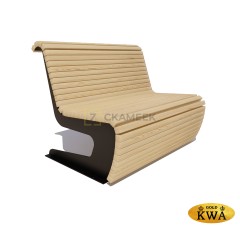 Скамейка «Сквер» (0,6 лиственница)