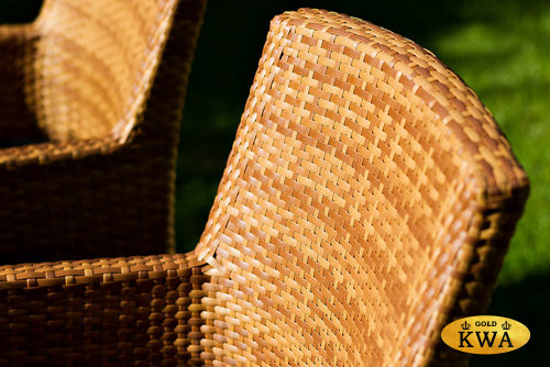 Плетеное кресло MYKONOS обеденное "тик"