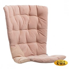 Кресло-качалка пластиковое с подушкой