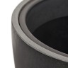 Кашпо Treez Effectory Beton Конус Middle Тёмно-серый бетон д-39, в-67 см
