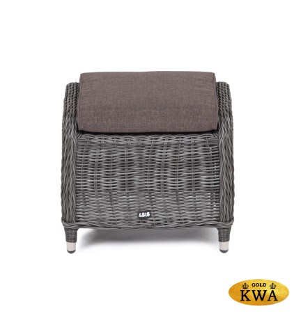 "Толедо" пуф плетеный, цвет графит