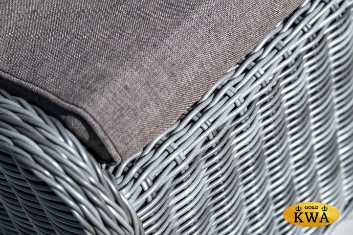 "Толедо" пуф плетеный, цвет графит