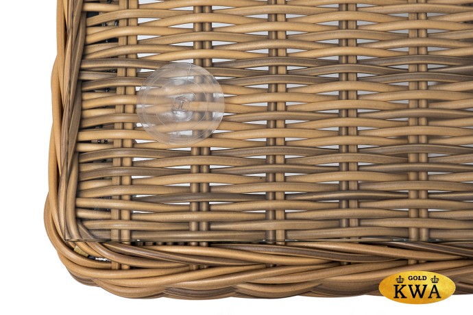 "Латте" плетеный стол из искусственного ротанга 140х80см, цвет соломенный