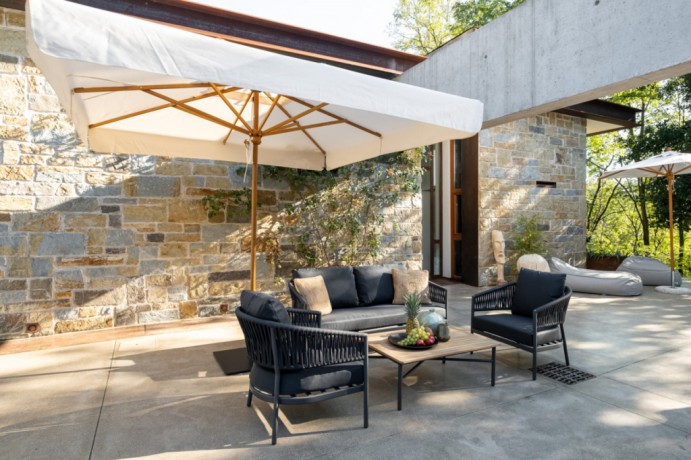 Зонт профессиональный 3х4 м