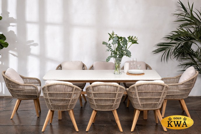 Обеденная группа из тика TALARA L Joygarden