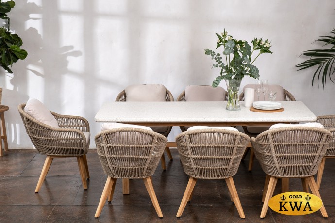 Обеденная группа из тика TALARA L Joygarden