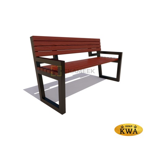 Скамейка уличная «Муром» (лиственница 1,5,40х60)