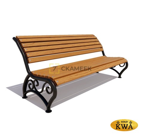 Скамейка садовая «Брянск» (2,0 ангарская сосна,30х60)