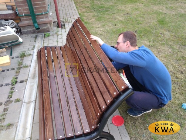 Скамейка садовая «Брянск» (2,0 ангарская сосна,30х60)