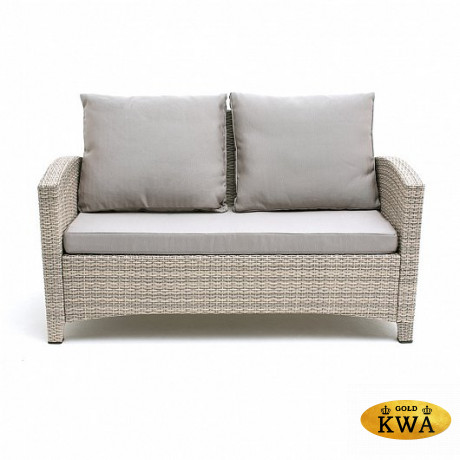 Плетеный диван S58B-W85 Latte