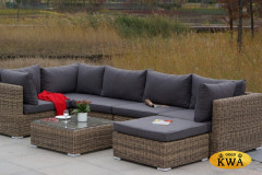 &quot;Лунго&quot; модуль диванный угловой с подушками, цвет соломенный