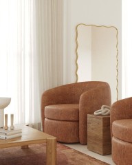 Fancy XL Gold Зеркало в полный рост в раме Smal