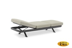 Lund Комплект лаунж мебели антрацит/серый, алюминий