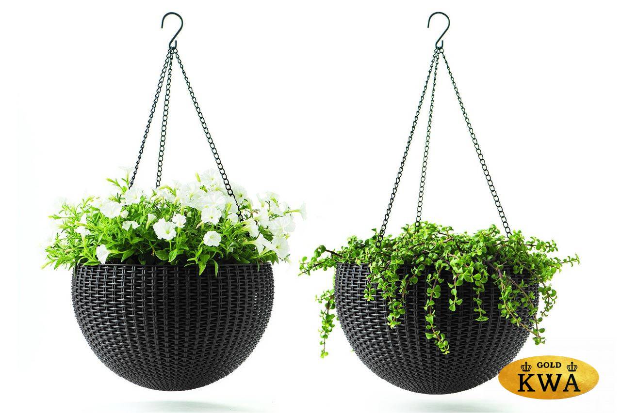 HANGING SPHERE PLANTER 3 300 KWA GOLD