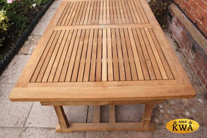 Neapel 190-270 Стол обеденный натуральный, тик