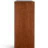 Кашпо TREEZ Effectory Corten Steel Высокий куб Бархатистая окись в-72 см 30х30 см