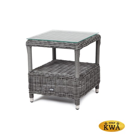 "Форио" столик кофейный из искусственного ротанга, цвет графит
