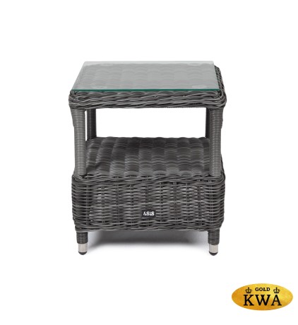 "Форио" столик кофейный из искусственного ротанга, цвет графит