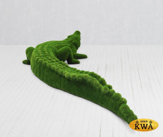 Топиари ландшафтная фигура Крокодил