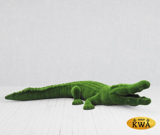 Топиари ландшафтная фигура Крокодил