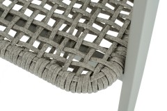 "Амстердам" плетеный стул из искусственного ротанга, цвет серый