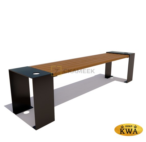 Скамейка уличная «Красногорск» (лиственница 1,5)