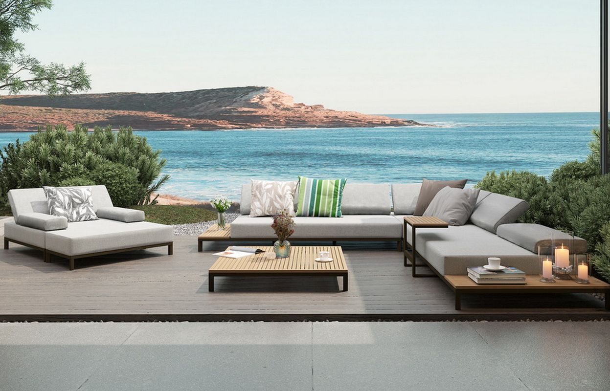 Мебель из алюминия Амальфи