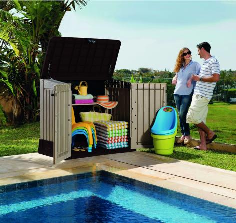 Шкаф садовый для инвентаря