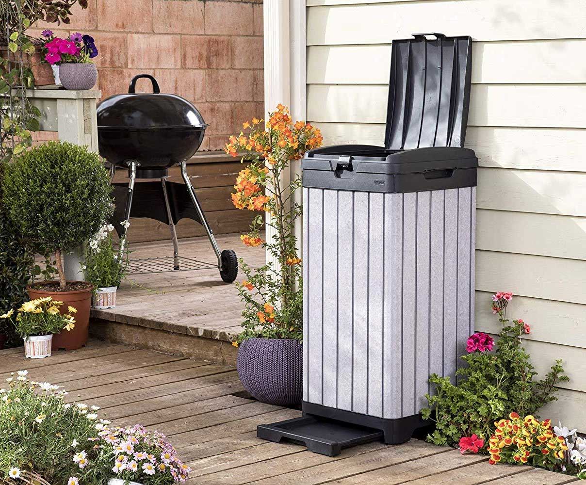 Мусорный бак пластиковый