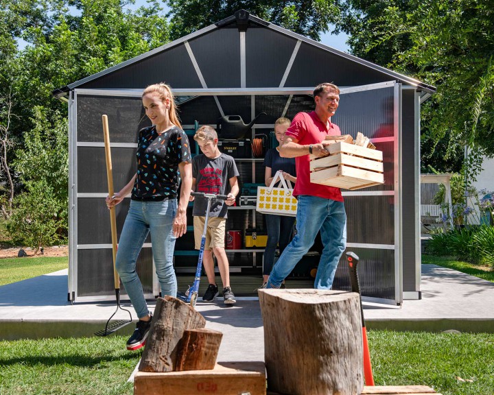 Хозблок из поликарбоната