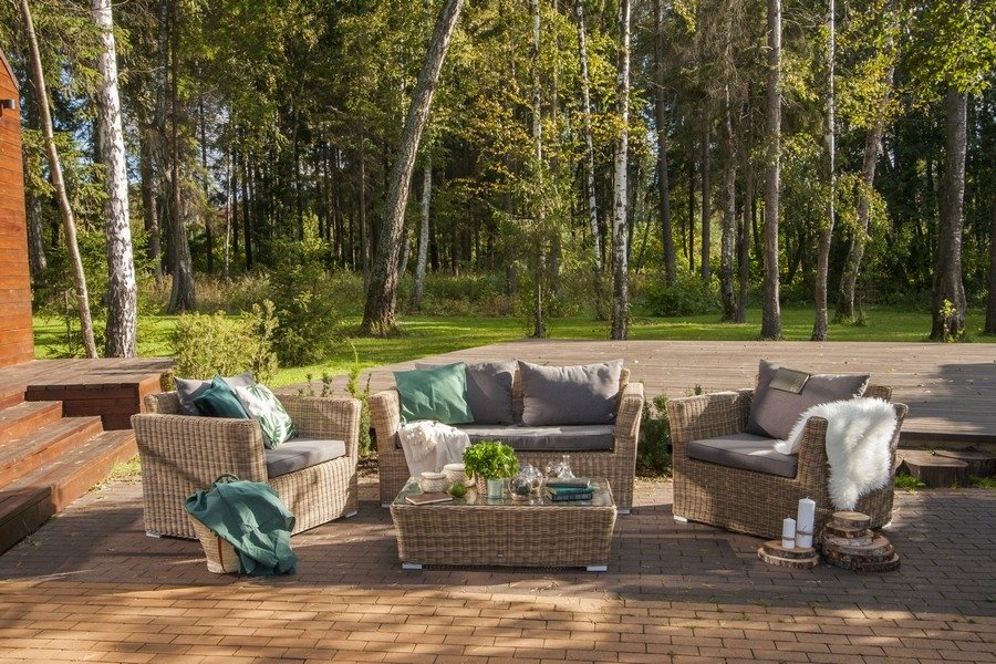 Плетеная мебель Капучино