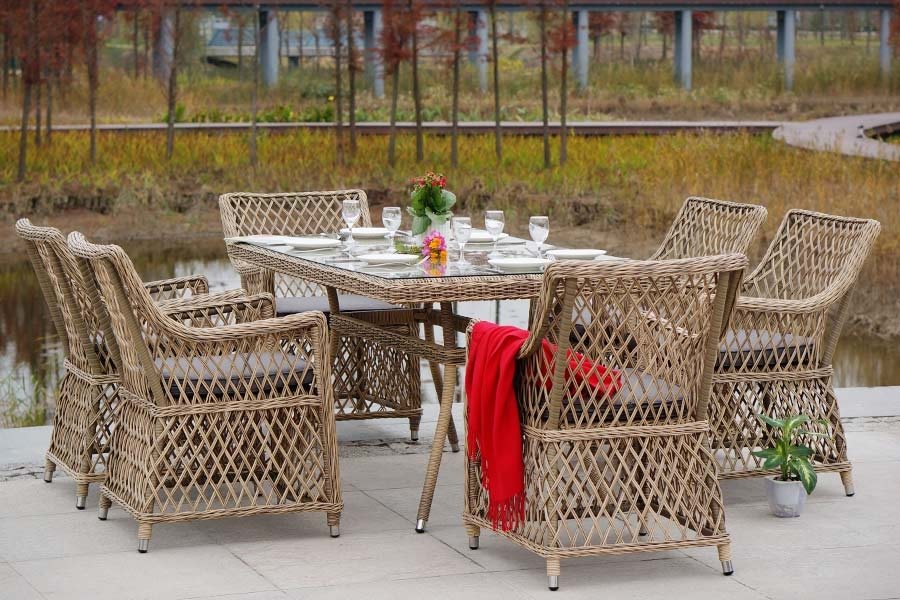 Плетеная мебель Латте