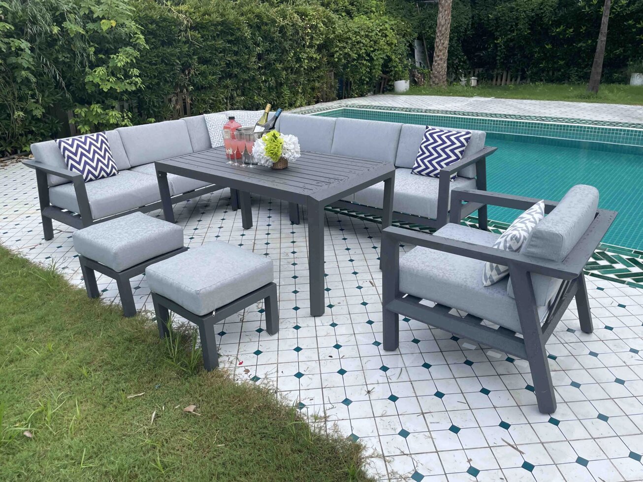 Мебель из алюминия Graphite