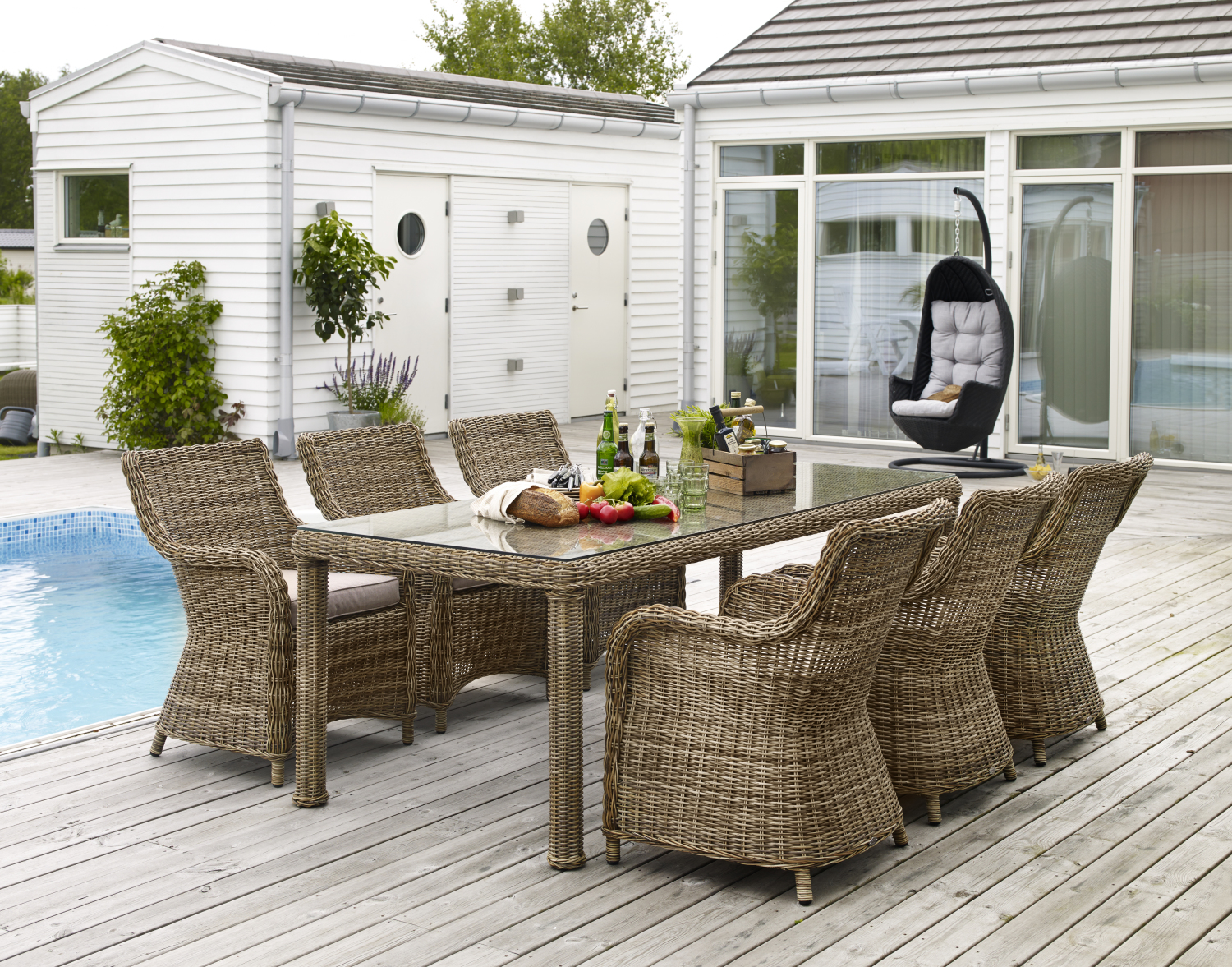 Плетеная мебель Catherine